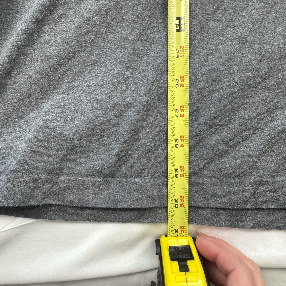 LL Bean Henley Shirt‎ Mens XXL Tall Gray Preppy Long Sleeve Classic Capsule - Picture 6 of 7